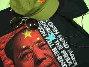 毛沢東Tシャツ　中国共産党Tシャツ　毛主席Tシャツ　MAO T-shirt