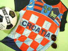 クロアチア国旗Ｔシャツ　フットボール　クロアチアＴシャツ　サッカーワールドカップ　モドリッチ　Ｔシャツ　クロアチア