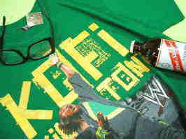 コフィ・キングストンのＴシャツ　プロレスラーのＴシャツ　WWE　ジャマイカＴシャツ JAMAICA Tshirt　ラスタ＆レゲエのＴシャツ レゲエＴシャツ　ラスタＴシャツ