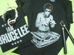 DJu[X[sVc@u[X[̂sVc@Bruce lee Tshirt@̂sVc