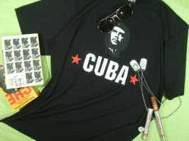 キューバＴシャツ　CUBA　Ｔシャツ　チェ・ゲバラのＴシャツ　キューバ革命Ｔシャツ