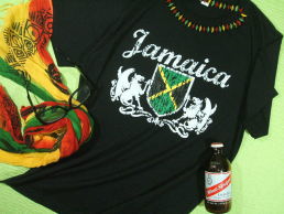 ジャマイカ国旗Ｔシャツ　JAMAICA国旗Ｔシャツ　ジャマイカＴシャツ　レゲエボーイズ