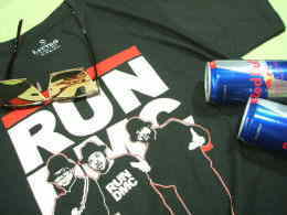 qbvzbvsVc RUN DMC t-shirt@HIP HOP ̂sVc@fB[GV[sVc