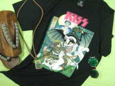 KISS�̂s�V���c�@���b�N�s�V���c�@�L�b�X�̂s�V���c�@�~���[�W�V�����̂s�V���c�@KISS T-shirt