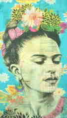 レディースＴシャツ　フリーダカーロのＴシャツ　Frida Kahlo T-shirt　フリーダＴシャツ