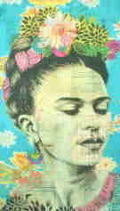 fB[XsVc@t[_J[̂sVc@Frida Kahlo T-shirt@t[_sVc