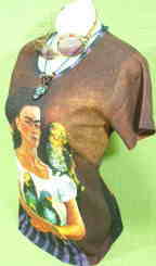 fB[X@t[_J[̂sVc@TCY@t[_sVc@Frida Kahlo T-shirt