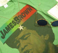 レディース　ジェームズ・ブラウンのＴシャツ　女性サイズ　JBのＴシャツ　ゲロッパのTシャツ　JAMES BROWN Tshirt