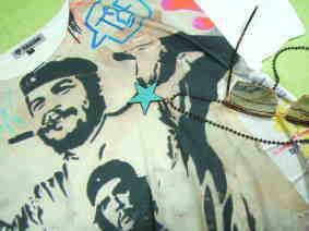 `FEQôsVc@QosVc@CHE GUEVARA Tshirt@L[ov̂sVc CUBA T-sh