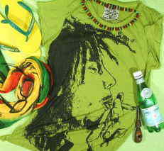 レディース　ボブマーレーのＴシャツ　女性サイズ　ボブマーリーＴシャツ　Bob Marley T-shirt