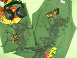 ルーツレゲエタンクトップ　ボブマーリータンク　Bob Marley T-shirt　ラスタ　レゲエ　ボブ・マーレーのＴシャツ