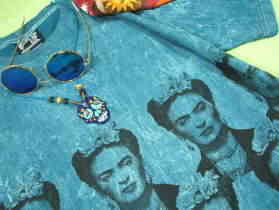 t[_J[̂sVc@Frida Kahlo T-shirt@t[_sVc