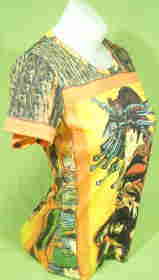 レディース　Ｔシャツ　ゴッホの浮世絵模写　女性サイズＴシャツ　絵画Ｔシャツ　印象派　ゴッホＴシャツ　画家のＴシャツ　女性サイズ