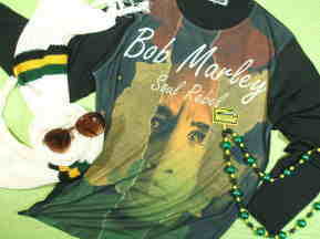長袖　ボブマーリーＴシャツ　ロンT　Bob Marley T-shirt　ラスタ　レゲエ　ボブ・マーレーのＴシャツ