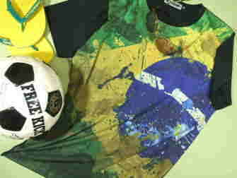 ブラジル国旗Tシャツ