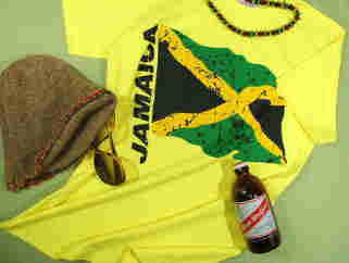 ジャマイカＴシャツ　ジャマイカ国旗Ｔシャツ　JAMAICA Tshirt