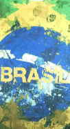 ブラジル国旗Tシャツ　ブラジル代表Ｔシャツ　フットボールＴシャツ　セレソンＴシャツ