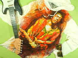 ジミヘンの長袖Ｔシャツ　ジミヘンドリックスの長袖Ｔシャツ　ロンＴパーカージミヘンＴシャツ　Jimi Hendrix Tshirt