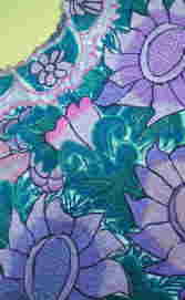 メキシコ刺繍ウィピル　チアパス刺繍ウィピル　メキシコ雑貨