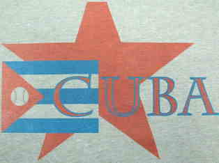 キューバのパーカー、スウェット、キューバ国旗のTシャツ、CUBA