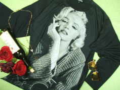 マリリン・モンローの長袖Tシャツ　ロンT　モンロー長袖Ｔシャツ　マリリン長袖Ｔシャツ　Marilyn