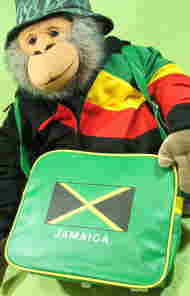 ラスタ＆レゲエのＴシャツ雑貨　ジャマイカ国旗バッグ　ジャマイカ雑貨　ショルダーバッグ