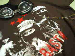 サパティスタ民族解放軍（EZLN）のTシャツ、マルコス副司令官のＴシャツ、EZLNのＴシャツ