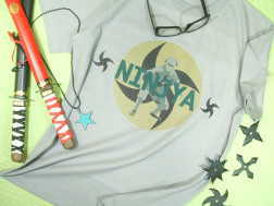 NINJYA jWsVc@藠@E҂̂sVc@@m@Japanese NINJYA Tshirt