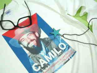キューバ革命第三の男　カミロのＴシャツ　キューバＴシャツ　革命Ｔシャツ　CUBA CAMILO Tshirt