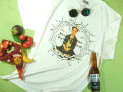 Frida Kahlo T-shirt@t[_J[̂sVc@̃t[_@LVR@Ɓ@t[_sVc@ɂ̃e