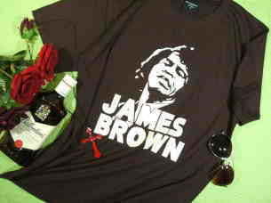 ジェームズ・ブラウンのＴシャツ　JBのＴシャツ　ゲロッパのTシャツ　JAMES BROWN Tshirt