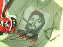 チェ・ゲバラのＴシャツ　CUBA 　葉巻ゲバラＴシャツ　キューバ革命　CHE GUEVARA Tshirt