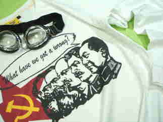 Ｔシャツ　長袖　ロンT　ソビエト連邦Tシャツ、ソ連Tシャツ、共産主義Tシャツ、マルクスレーニン主義Tシャツ