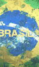 ブラジルＴシャツ　長袖　ブラジル国旗Ｔシャツ　ロンT　ブラジルサッカーＴシャツ　リオ