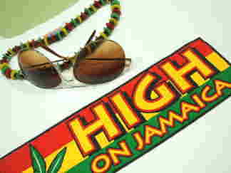 ジャマイカ　ガンジャＴシャツ　マリファナＴシャツ　大麻Ｔシャツ
