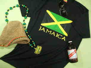 ジャマイカ国旗Ｔシャツ　JAMAICA Tshirt