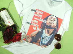 リル・ウェインのＴシャツ　ラッパーのＴシャツ　Lil Wayne Tshirt