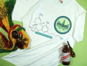ガンジャのＴシャツ　マリファナのＴシャツ　MARIJUANA Tshirt　大麻Ｔシャツ