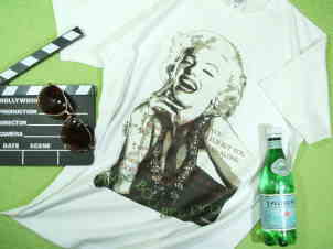 #マリリンモンローのＴシャツ　#マリリンＴシャツ　#モンローＴシャツ　#Marilyn Tshirt　#ノーマジーンのTシャツ