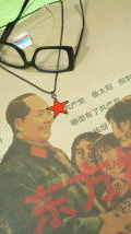 毛沢東の長袖Ｔシャツ　ロンT　MAO Tshirt　中国共産党Ｔシャツ