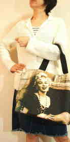 マリリンバッグ　マリリンモンローのバッグ　トートバッグ　Marilyn Bag