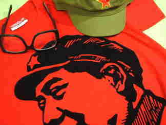 毛沢東のＴシャツ雑貨　毛主席のＴシャツ　MAO Tshirt　ＭＡＯのＴシャツ　中国共産党Ｔシャツ