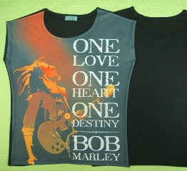 女性サイズ　ボブマーリーＴシャツ　Bob Marley T-shirt　ボブ・マーレーのＴシャツ