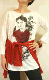 t[_J[̂sVc@@@Frida Kahlo T-shirt