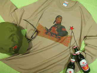 文化大革命Ｔシャツ　長袖　文革Ｔシャツ　紅衛兵のＴシャツ　MAO Tshirt　中国共産党Ｔシャツ