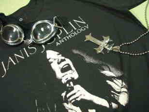 ジャニスジョップリンのTシャツ JANIS JOPLIN Tshirt ウッドストックTシャツ