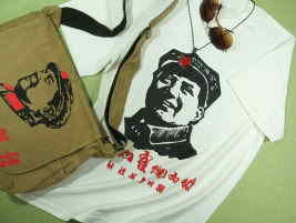 毛沢東のTシャツ　MAO Tshirt　中国共産党Ｔシャツ