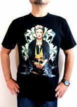 フリーダのTシャツ　フリーダ・カーロのTシャツ　Frida Kahlo T-shirt