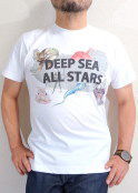 深海魚のTシャツ　大王具足虫のTシャツ　ダイオウグソクムシのTシャツ　デメニギスのTシャツ　ブロブフィッシュ