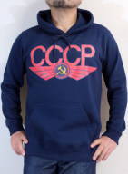 CCCP旧ソ連パーカー　ソビエト　パーカー　スウェット　共産主義パーカー　ソ連　長袖